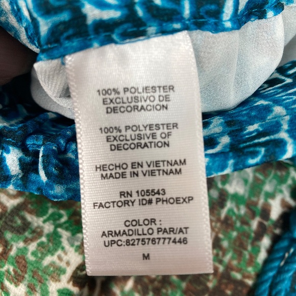 Derek Lam For Design Nation Armadillo Print Drawstring Skirt Size M NWT - Picture 14 of 15